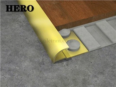 Trim Ubin Aluminium Sudut Bulat