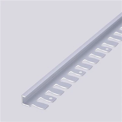 Trim Ubin Chrome 12mm yang Disikat