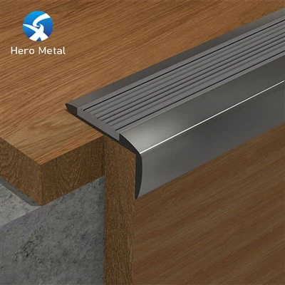 Tangga Aluminium Nosing Untuk Lantai Vinyl