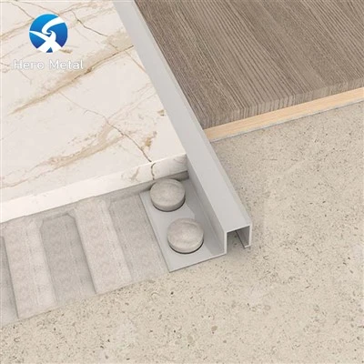 Trim Tepi Persegi Paduan Aluminium