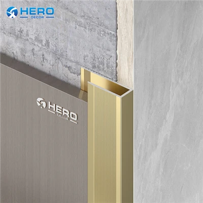 C-Tepi Panel Dinding Aluminium Berbentuk
